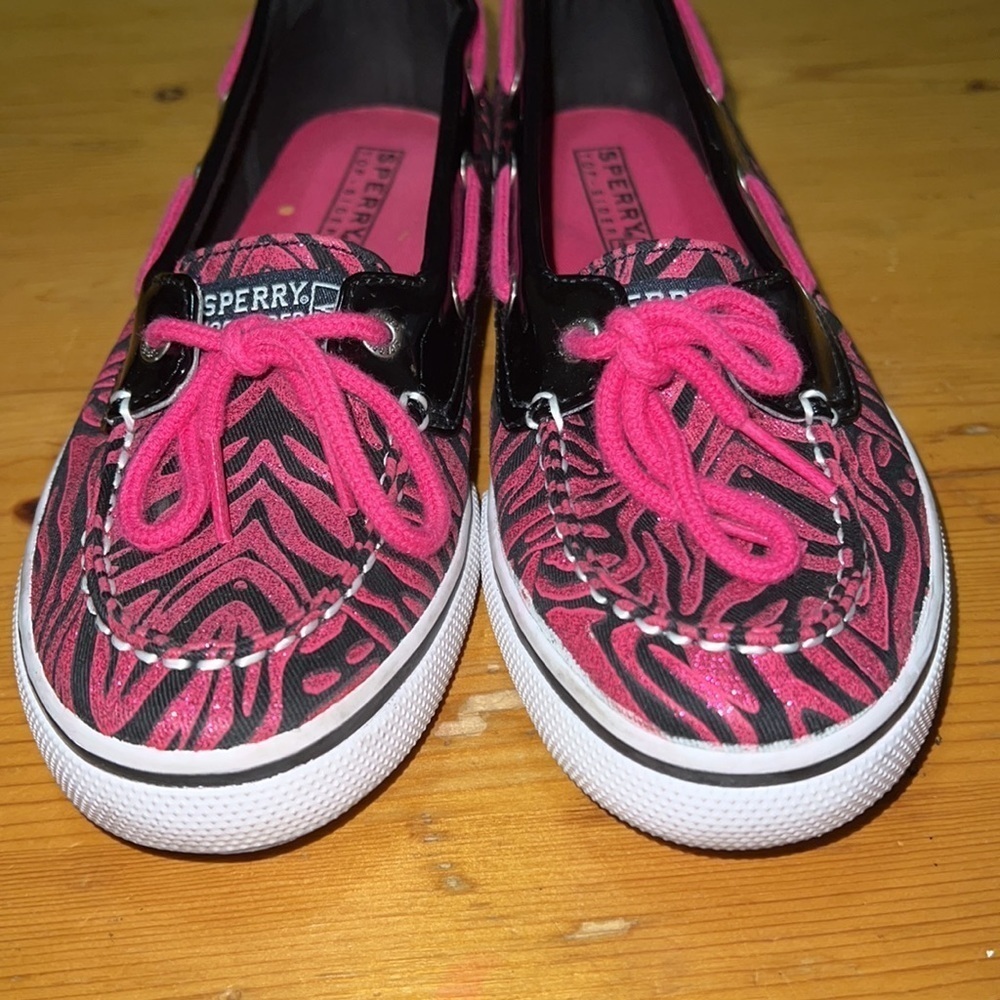 Sperry Biscayne Pink Black Top-Sider 4M